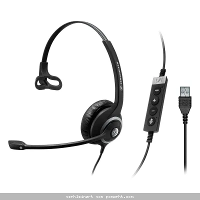 EPOS IMPACT SC 230 USB MS II Headset, Mono, Kabelgebunden USB, In-Line Call Control, zertifiziert für Skype for Business