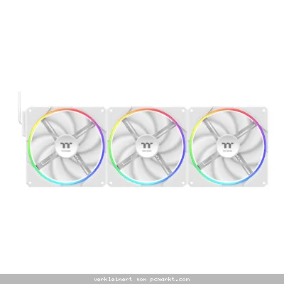 Thermaltake TS140 EX RGB White 3er-Pack | Gehäuselüfter