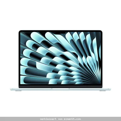 Apple MacBook Air 13" M5 Himmelblau MDHH4D/A Apple M5 chip mit 10-core CPU and 8-core GPU, 16GB, 512GB SSD - Himmelblau, kein Netzteil