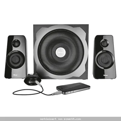 TRUST Tytan 2.1 Subwoofer Speaker Set, schwarz