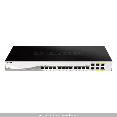 D-Link DXS-1210-16TC Smart Managed Switch 12x 10 Gbit/s Ethernet, 2x 10 Gbit/s SFP+, 2x 10GbE/SFP+ Combo