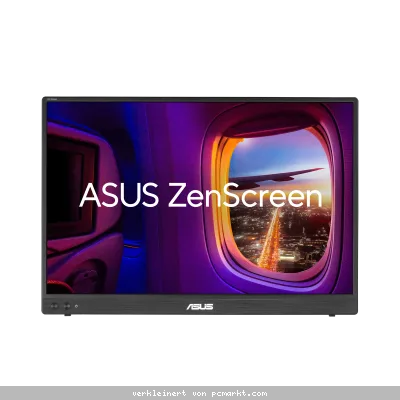 ASUS ZenScreen MB16FC 16 Zoll - Mobile Monitor 40,6cm (16"), WUXGA, IPS, 75Hz, Mini-HDMI, USB-C