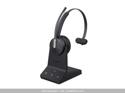 Yealink Headset WH64 Mono UC DECT/Bluetooth, kabellos, Optimiert für UC, incl. Ladestation
