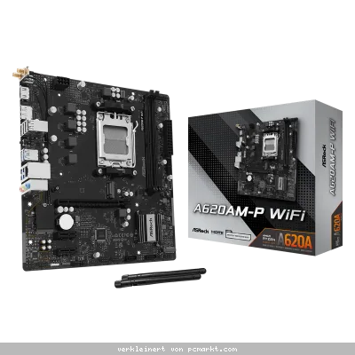ASRock A620AM-P WiFi Mainboard Sockel AM5