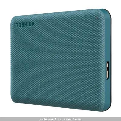 Toshiba Canvio Advance HDD 1TB Grün Externe Festplatte, USB 3.2 Gen 1x1 (5 Gbit/s)