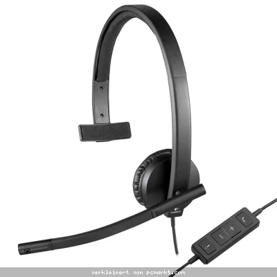 Logitech H570E, USB Mono Headset, Kabelgebunden USB-A-Anschluss, Geräuschunterdrückung, UC zertifiziert