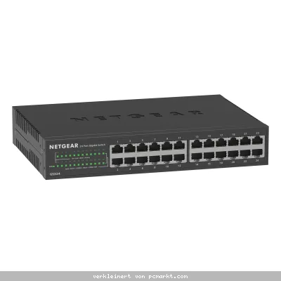 NETGEAR GS324v2 Unmanaged Switch [24x Gigabit Ethernet]