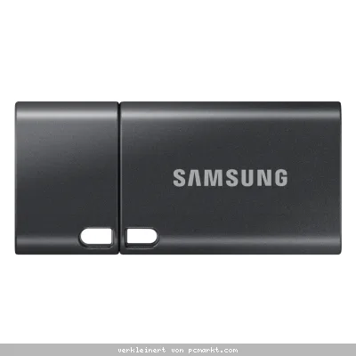 Samsung Typ-C 512GB USB-Stick Schwarz Mit Schuztkappe, bis zu 400 MB/s, USB 3.2 Gen 1x1 (5 Gbit/s)