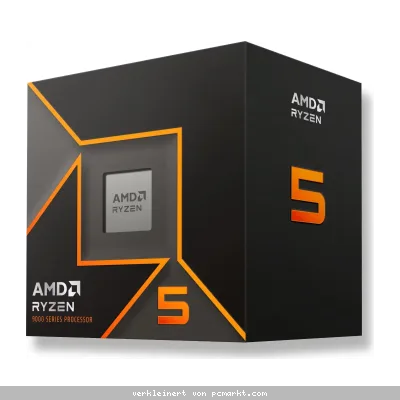 AMD Ryzen 5 9600 Prozessor - 6C/12T, 3.80-5.20GHz, boxed
