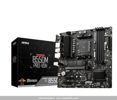 MSI B550M Pro-VDH Mainboard Sockel AM4