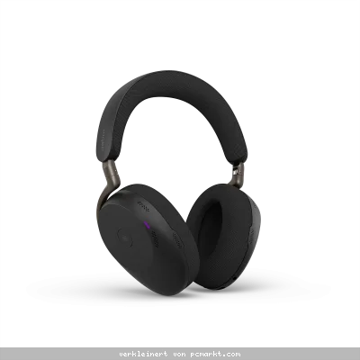 Jabra Evolve3 85 UC Bluetooth Stereo Headset, Kabellos Aktive Geräuschunterdrückung, 6 Mikrofone, UC kompatibel, Inkl. USB-C Bluetooth Adapter
