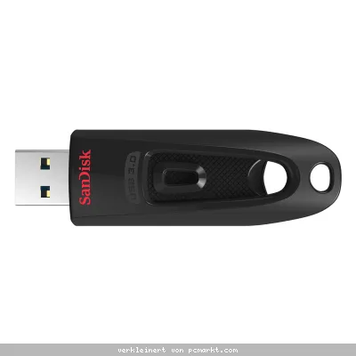 SanDisk Ultra Typ-A 256GB USB-Stick Slider, bis zu 100 MB/s, USB 3.2 Gen 1x1 (5 Gbit/s)
