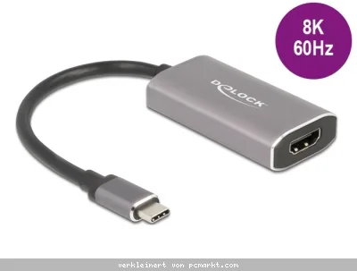 Delock USB Type-C Adapter zu HDMI (DP Alt Mode) 8K mit HDR Funkion