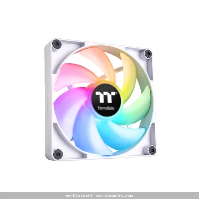 Thermaltake CT140 ARGB Sync weiß (2 Pack) | 140mm Gehäuselüfter