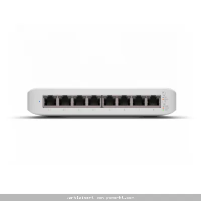 Ubiquiti Lite 8-Port PoE Managed Switch 8x Gigabit Ethernet (4x PoE+, max. 52W)