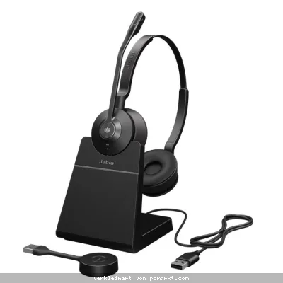 Jabra Engage 55 SE Headset, Stereo, Kabellos, USB-A mit Basisstation, DECT, MS Zertifiziert