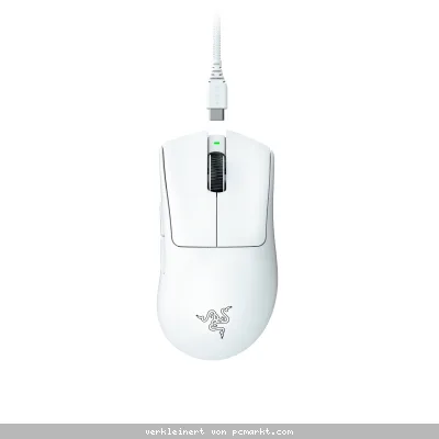 Razer DeathAdder V3 Pro Weiß - Ultra leichte kabellose ergonomische E-Sport-Maus