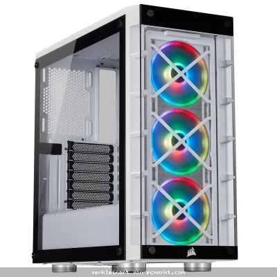 Corsair iCue 465X RGB weiß | PC-Gehäuse