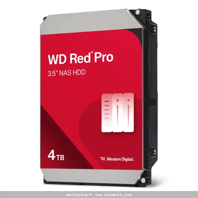 Western Digital WD Red Pro 4TB 3.5 Zoll SATA Interne NAS Festplatte (CMR)