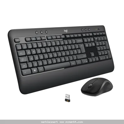 Logitech MK540 Advanced Desktopset, kabellos, DE-Layout Tastatur und Maus