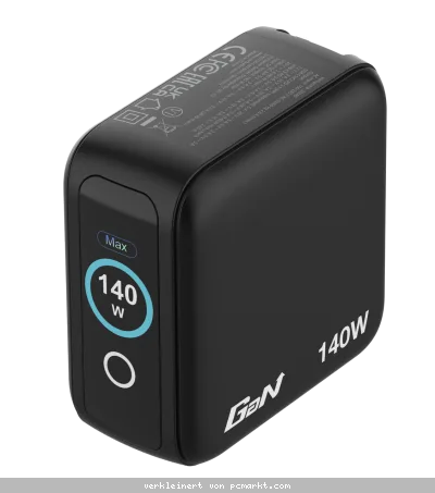 Verbatim Mini GaN Charger 140W with Display
