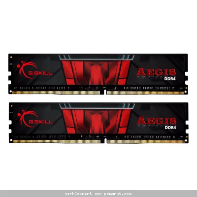 G.SKILL Aegis Schwarz 32GB Kit (2x16GB) DDR4-3200 CL16 DIMM Arbeitsspeicher