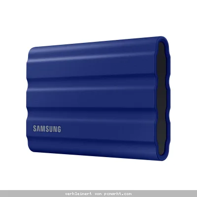 Samsung Portable SSD T7 Shield 1TB Blau Externe Solid-State-Drive, USB 3.2 Gen 2x1