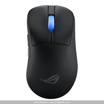 ASUS ROG Keris II Ace Wireless AimPoint Black kabellose ESport Gaming Maus mit 54g Gewicht, ROG Micro-Switches, 8000Hz Polling Rate