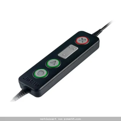 Jabra BIZ 2300 Duo, Geräuschunterdrückung, USB, Schnurgebundenes stabiles Headset für Contact Center mit HiFi Audio