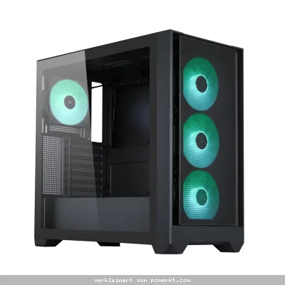 Silentware Flow 110 A-RGB Black | PC-Gehäuse