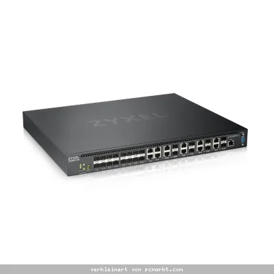 Zyxel XS3800-28 Managed Stack Switch 4x 10 Gbit/s Ethernet, 8x 10GbE/SFP+ Combo, 16x 10 Gbit/s SFP+