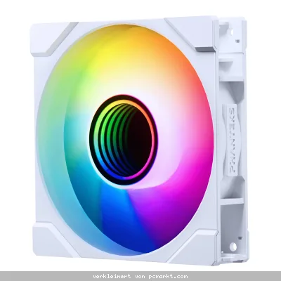 PHANTEKS M25-120 Gen2 PWM DRGB Reverse Blade weiß | Gehäuselüfter