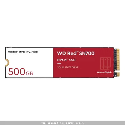 WD Red SN700 NVMe SSD 500GB M.2 2280 PCIe 3.0 x4 Internes Solid-State-Module