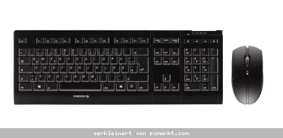 CHERRY B.UNLIMITED 3.0 Maus-Tastatur-Set, schwarz kabellos