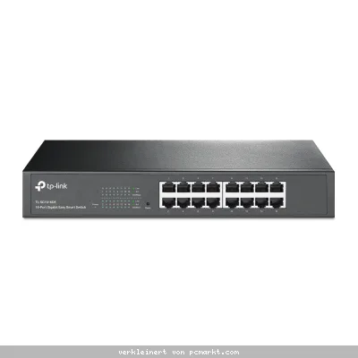 TP-Link TL-SG1016DE Easy Smart Switch 16-Port, Smart Managed, 16x Gigabit RJ45