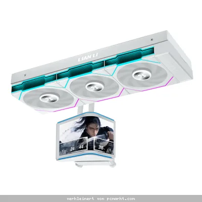 Lian Li HydroShift II OLED Curved 360TL weiß | AiO-Wasserkühlung