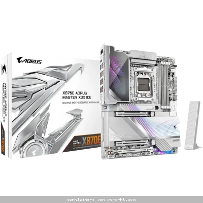 GIGABYTE X870E AORUS Master X3D ICE Mainboard Sockel AM5
