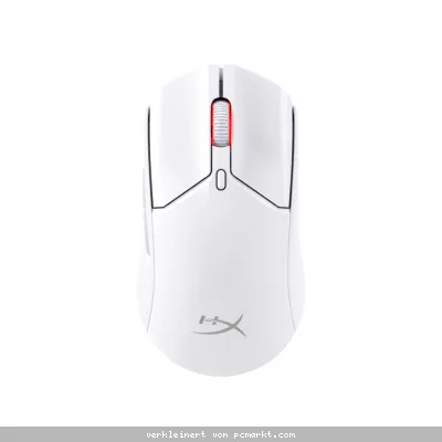 HyperX Pulsefire Haste 2 drahtlose Gaming Maus, Weiß