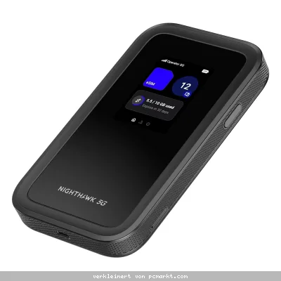 NETGEAR Nighthawk M7 Mobiler Hotspot 5G bis zu 4 Gbit/s, WiFi 7 (WLAN BE) bis zu 3,6 Gbit/s