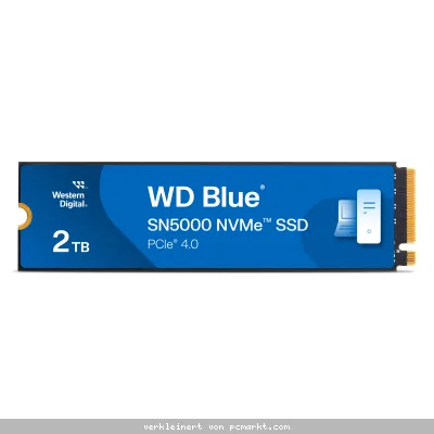 WD Blue SN5000 SSD 2TB M.2 PCIe Gen4 NVMe Internes Solid-State-Module