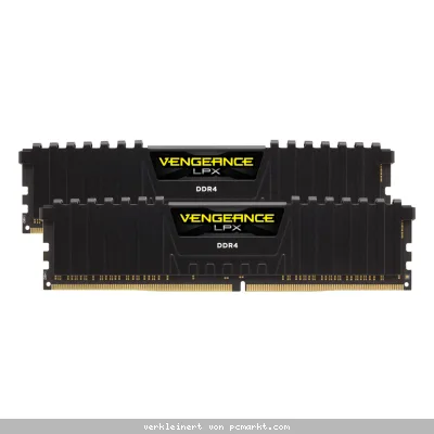 Corsair Vengeance LPX Schwarz 64GB Kit (2x32GB) DDR4-3200 CL16 DIMM Arbeitsspeicher