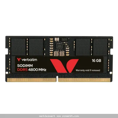 Verbatim 16GB DDR5-4800 SODIMM Laptop RAM