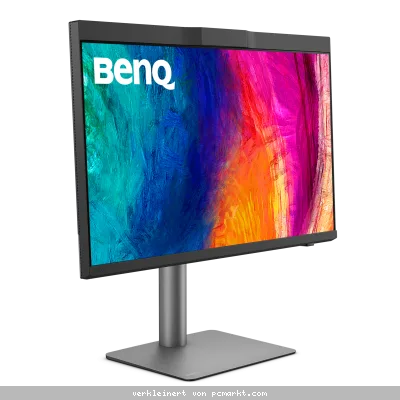 BenQ PD2770U Design Monitor 68,58 cm (27 Zoll) silber 4K UHD, 16:9, 5ms, 400cd/m², HDR10, 2x USB-C, integierter Kalibrator, Farbgenauigkeit von Delta