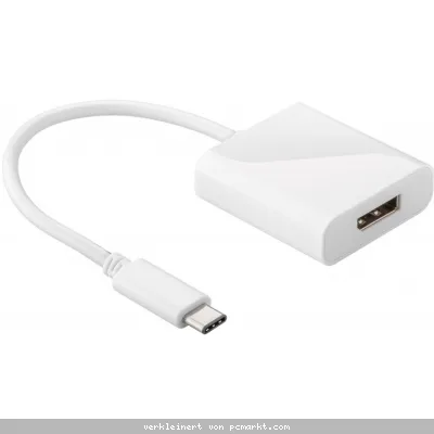 Goobay USB Typ-C (3.1) Adapter [USB Typ-C Stecker > Displayport-Buchse]