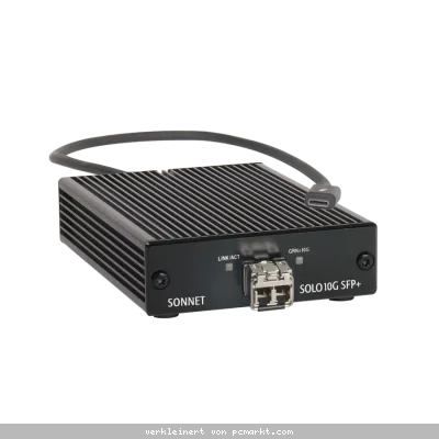 Sonnet Solo10G Thunderbolt SFP+ 10Gb Ethernet Adapter (SFP+ inklusive)
