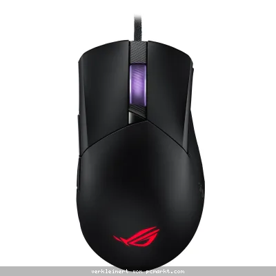 ASUS ROG Gladius III Gaming Maus - kabelgebundene Gaming Maus mit 6 Tasten und Omron Switches