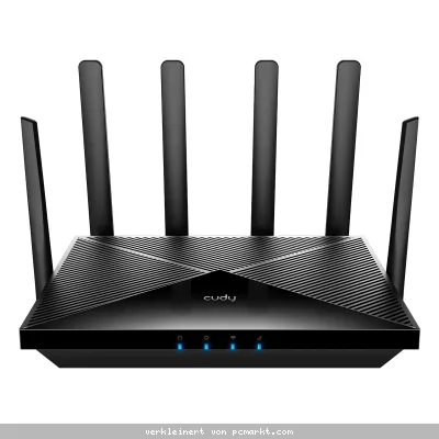 Cudy P5 5G WiFi 6 Router 5G, bis zu 3,4 Gbit/s (DL), WLAN AX Dualband, bis zu 3.000 Mbit/s, 4x Gigabit LAN