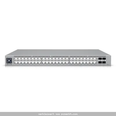 Ubiquiti Pro Max 48 PoE Managed Switch 4x 10G SFP+, 16x 2.5GbE (8x PoE++, 8x PoE+), 32x 1GbE (8x PoE++, 24x PoE+)