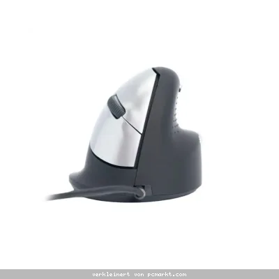 R-Go HE Mouse, Ergonomische Maus Größe M (Handlänge 165-195mm), Rechtshänder, Kabelgebunden