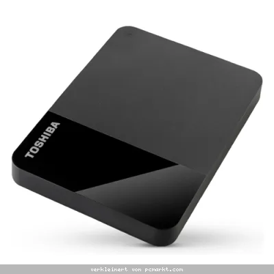 Toshiba Canvio Ready 1TB Schwarz - externe Festplatte, USB 3.0 Micro-B